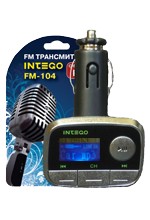 FM-модулятор Intego FM-104 с RDS 